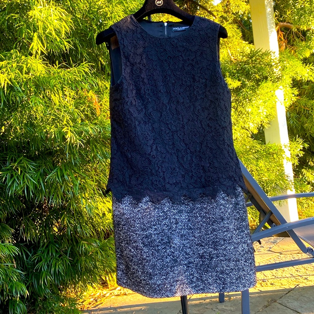 Dolce & Gabbana sleeveless mini dress, Italian size 40